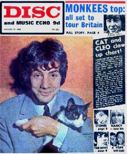 Disc  & Echo - January 1967 Cover