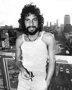 Cat Stevens on hotel balconey #1