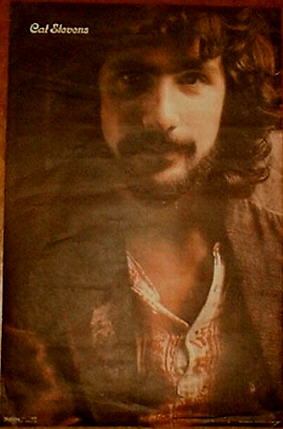 Early 70's Cat Stevens Poster