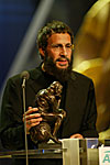 Yusuf Islam accepting the WANGO Award, October 2004