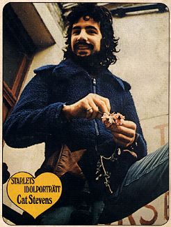 Cat Stevens on Basing Street Steps